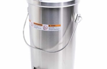 BALDE DE INOX C/ TAMPA 19 L