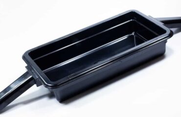 BANDEJA DOIS BRACOS COR PRETA